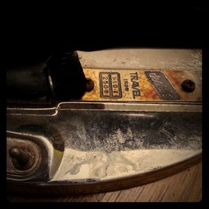 Vintage daniels travel iron
